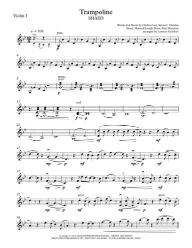 Trampoline (arr. Lorento Golofeev)