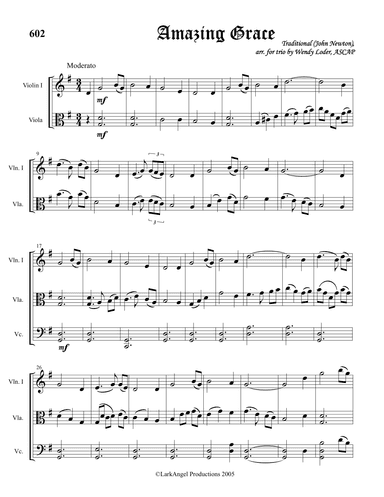 Amazing Grace (arr. Wendy Loder, ASCAP)