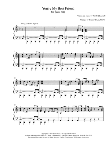 You're My Best Friend (arr. Sally Beaumont)