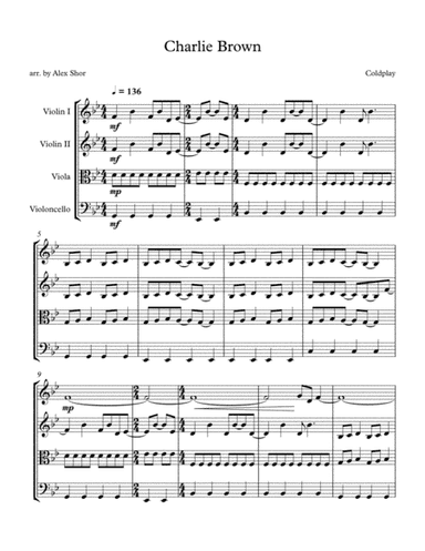 Charlie Brown (arr. Alex Shor)