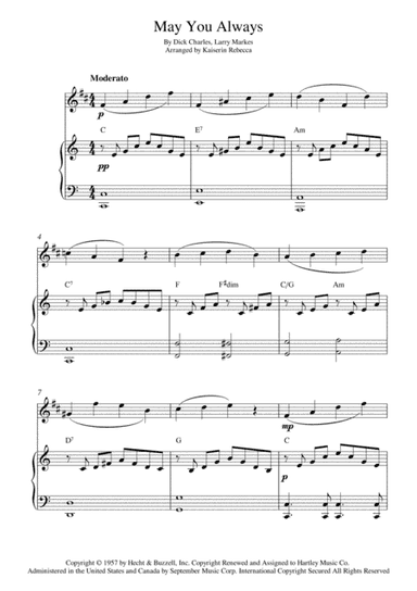 May You Always (arr. Kaiserin Rebecca)