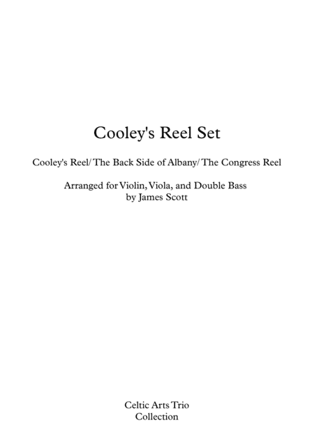 Cooley's Reel Set (arr. James Scott)