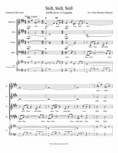 Still, Still, Still (arr. John Maclane Schirard)