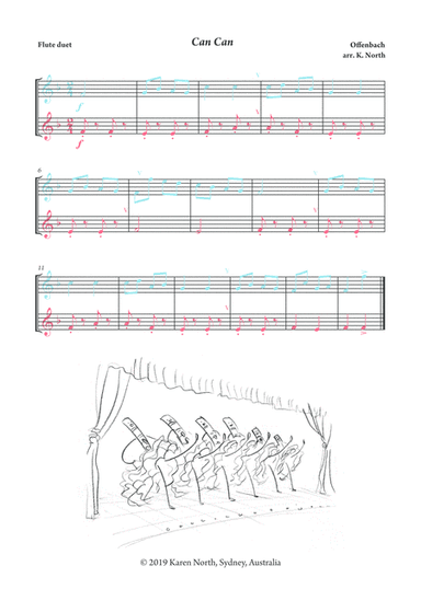 Can Can (arr. Karen North)