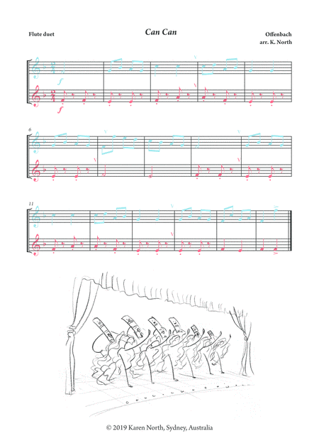 Can Can (arr. Karen North)