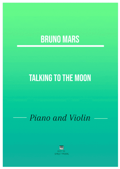 Talking To The Moon (arr. ANDRE LAITANO)