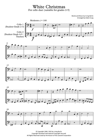 White Christmas (arr. Edwin Sung)