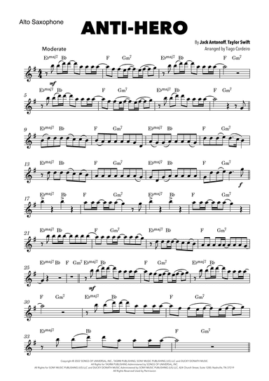 Anti-hero (arr. Tiago Cordeiro)