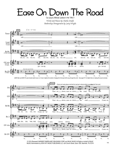 Ease On Down The Road (arr. Larry Wright)