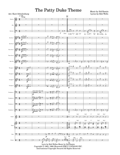 Patty Duke Theme (arr. Kurt Schulenburg)