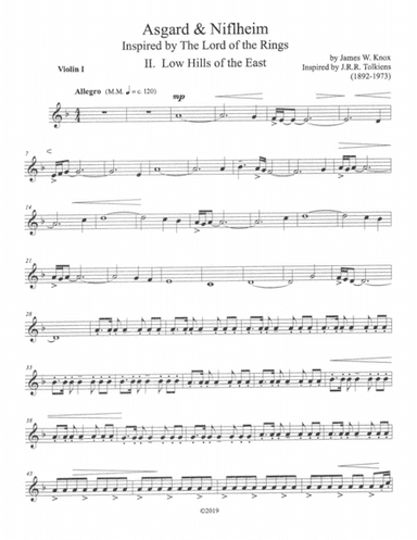 Asgard & Niflheim, Movement II.  Low Hills of the East (instrumental packet)