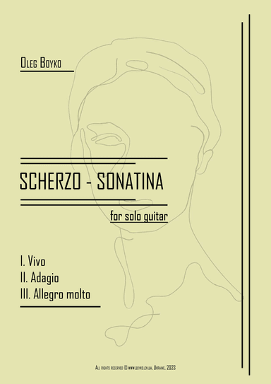Scherzo - Sonatina (for solo guitar)