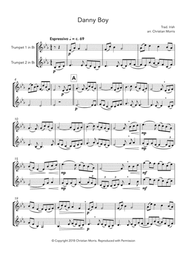 Danny Boy (Fantasy) (arr. Hoopla Sheet Music)