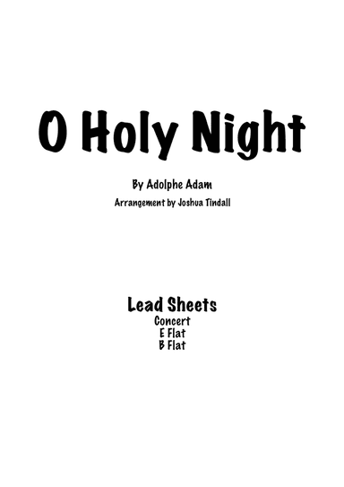 O Holy Night (arr. Joshua Tindall)