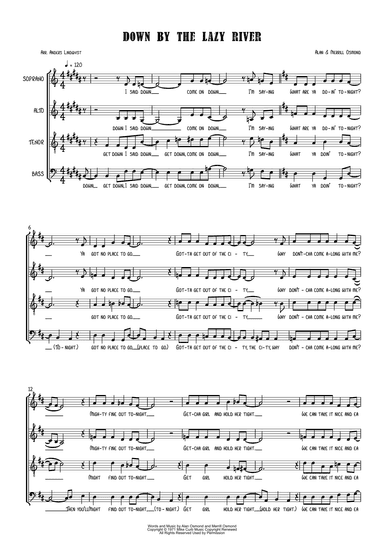 Down By The Lazy River (arr. Anders Lindqvist)
