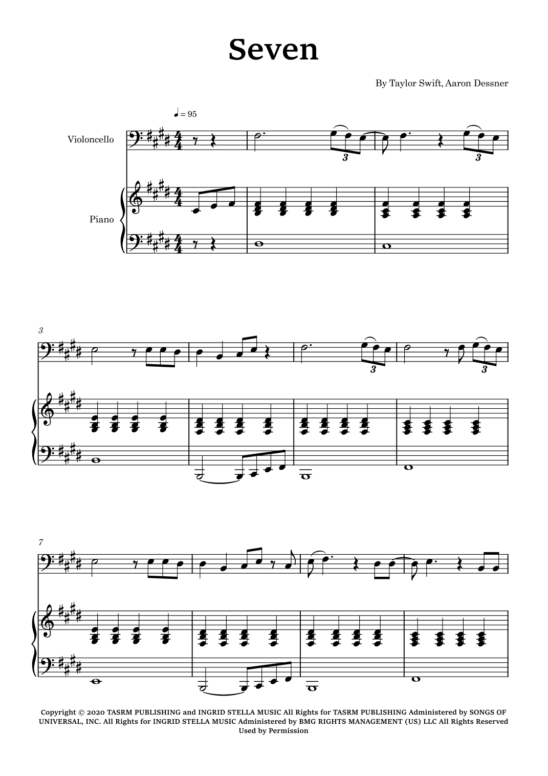 Seven (arr. Glauco Fernandes)