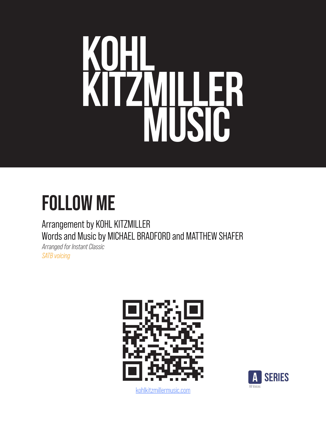 Follow Me (arr. Kohl Kitzmiller)