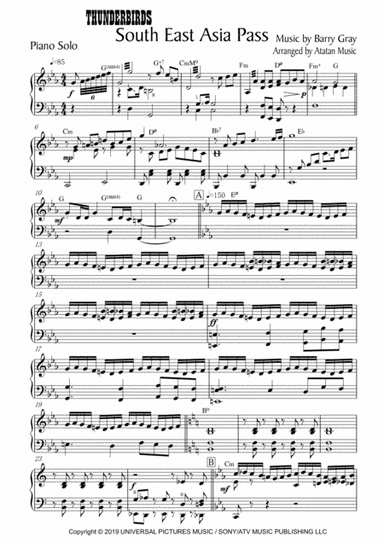 Thunderbirds (arr. Atatan Music)