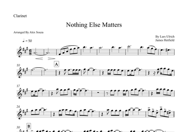 Nothing Else Matters (arr. Alex Souza)