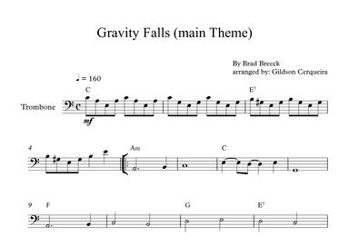 Gravity Falls (main Theme) (arr. Gildson Cerqueira)