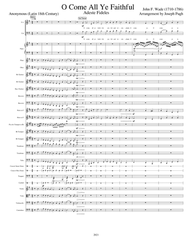 O, Come All Ye Faithful (arr. Joseph Pugh)