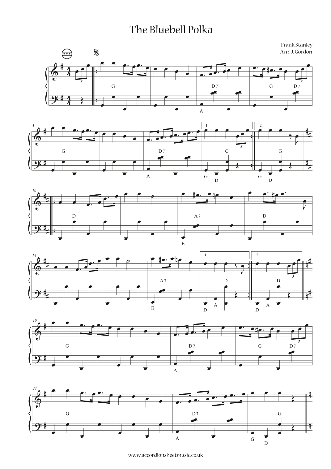 The Bluebell Polka (arr. Julia Gordon)