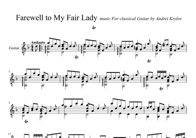 Farewell to My Fair Lady