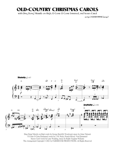 Old-Country Christmas Carols (arr. C. Foster Payne)