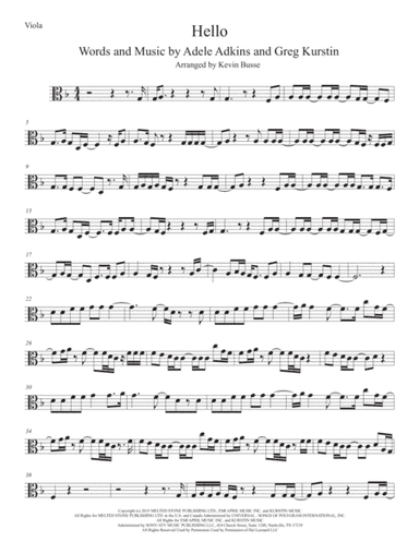 Hello (arr. Kevin Busse)