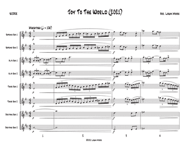 Joy To The World (2021) (arr. Logan Moore)