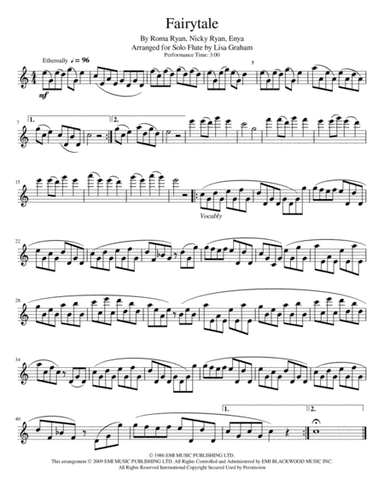 Fairytale (arr. Lisa Graham)