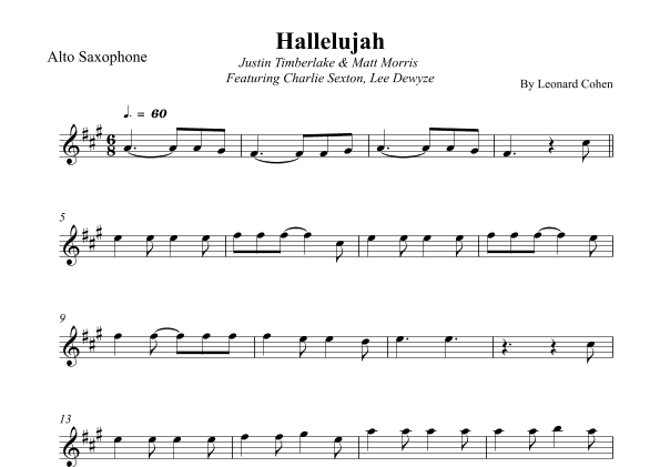 Hallelujah (arr. Wesley S. SIlva)
