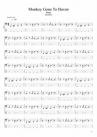 Monkey Gone To Heaven (arr. Hugo Neves)