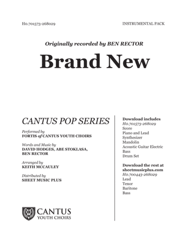 Brand New (arr. Keith McCauley)