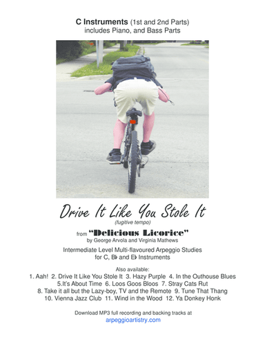 Drive it Like You Stole it- flute, violin, or accordion