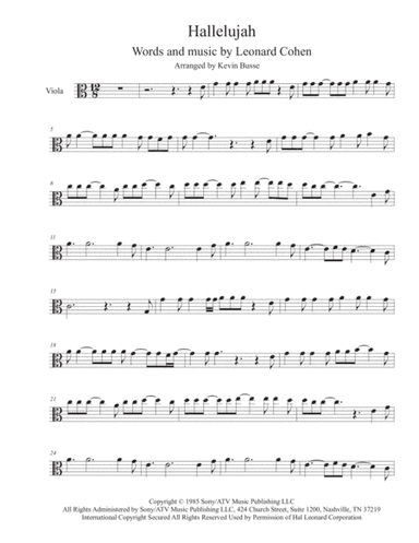 Hallelujah (arr. Kevin Busse)