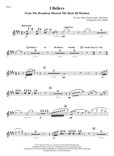I Believe (arr. Lucas Waldin)