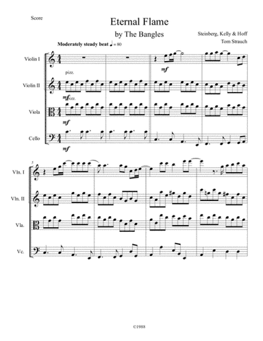 Eternal Flame (arr. Thomas Strauch)