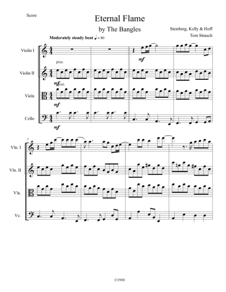 Eternal Flame (arr. Thomas Strauch)
