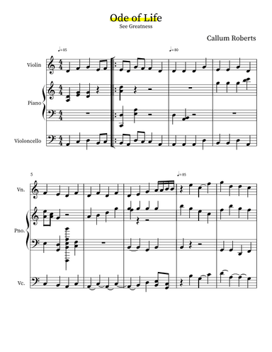 See Greatness in the Little Things