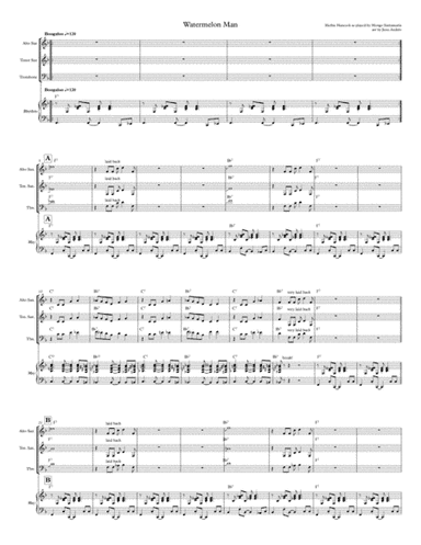 Watermelon Man (arr. Jesse Audelo)