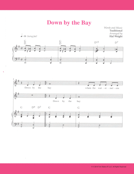 Down by the Bay (arr. Hal Wright)
