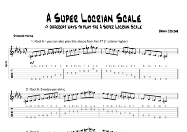A Super Locrian Scale (4 Ways to Play)