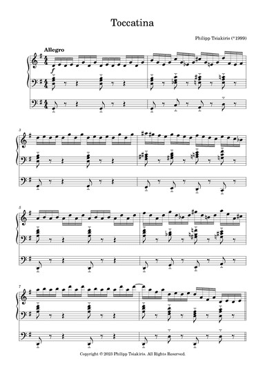 Toccatina (G major)