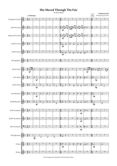 She Moved Through the Fair (arr. John Groarke)