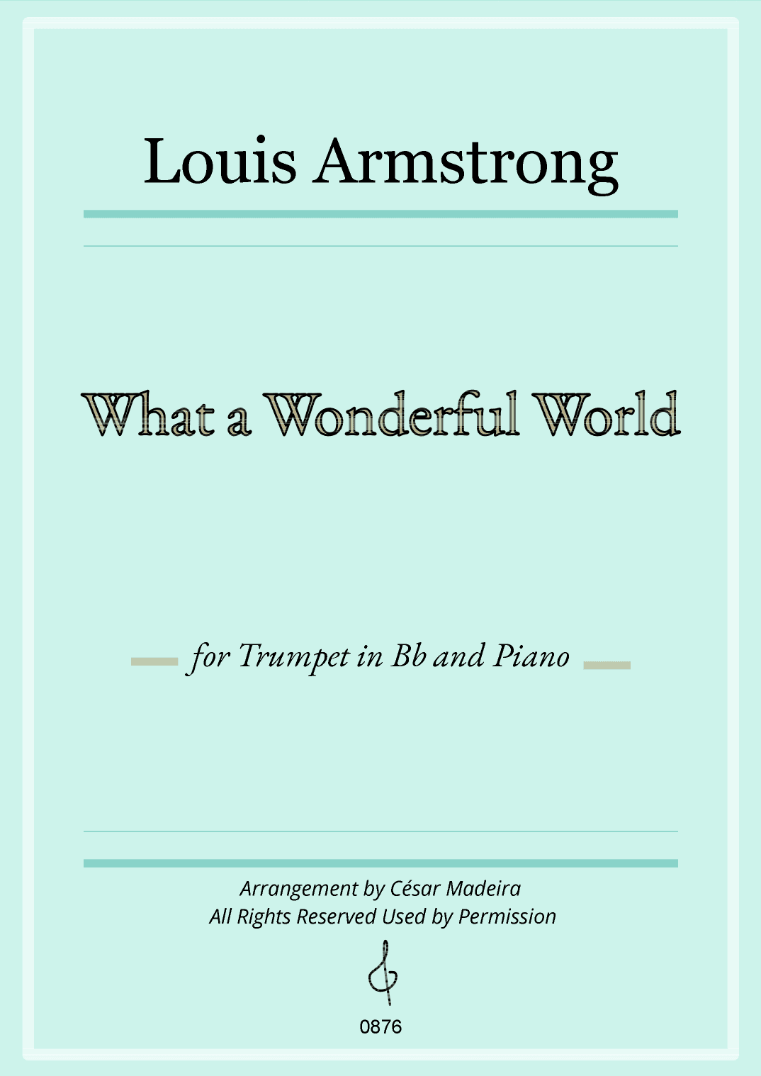 What A Wonderful World (arr. César Madeira)