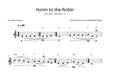 A Hymn For The Robin (arr. Clarice Pereira)