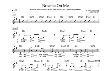 Breathe On Me (arr. TraviSongs)