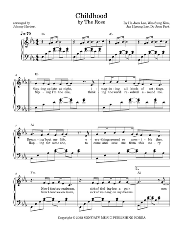 Childhood (arr. Johnny Herbert)