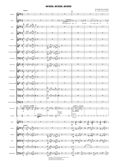 Quizas, Quizas, Quizas (perhaps, Perhaps, Perhaps) (arr. Alfredo Carrasco Sánchez)